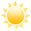 ikona słońce