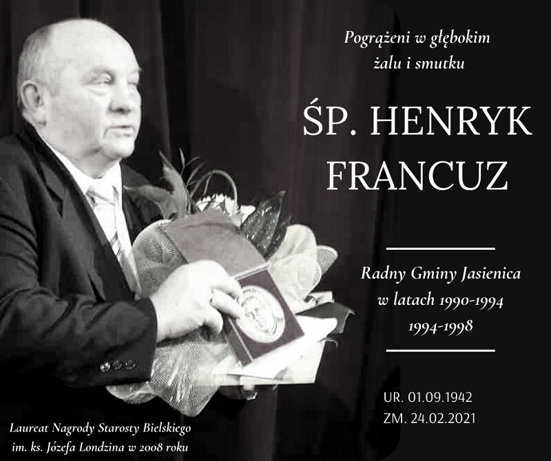 Śp. Henryk Francuz
