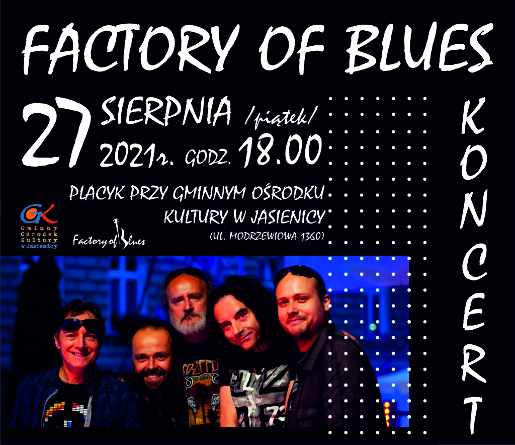 Członkowie zespołu Factory of Blues.